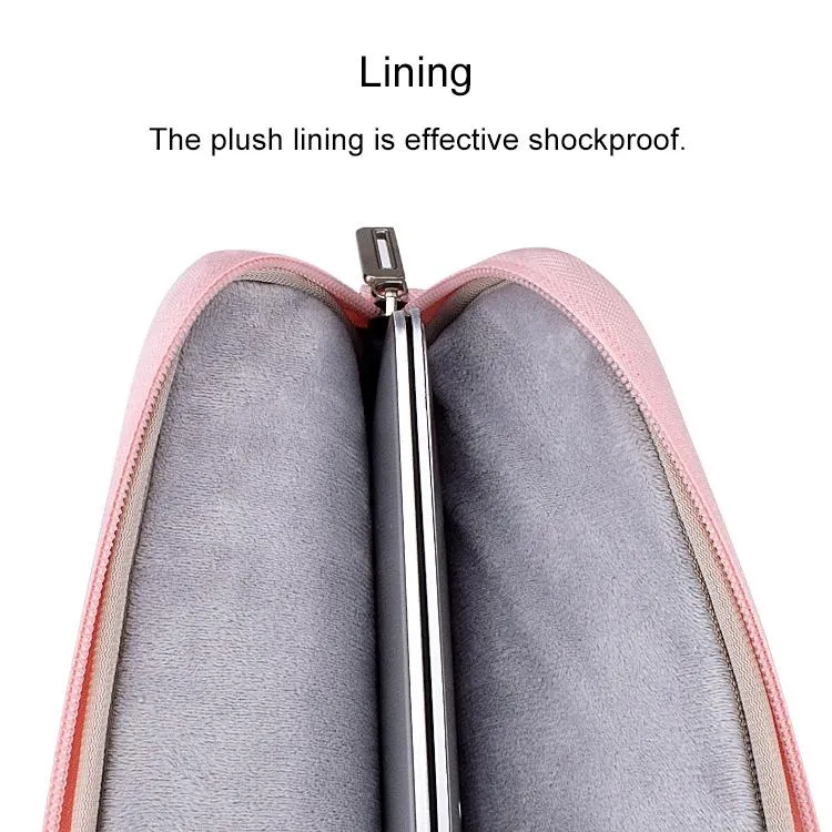 13.3 Inch Laptop Handheld Briefcase Storage Bag - no Shoulder Strap