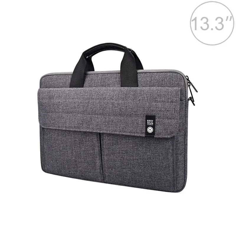 13.3 Inch Laptop Handheld Briefcase Storage Bag - no Shoulder Strap