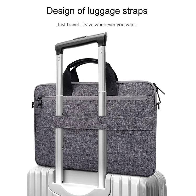 13.3 Inch Laptop Handheld Briefcase Storage Bag - no Shoulder Strap