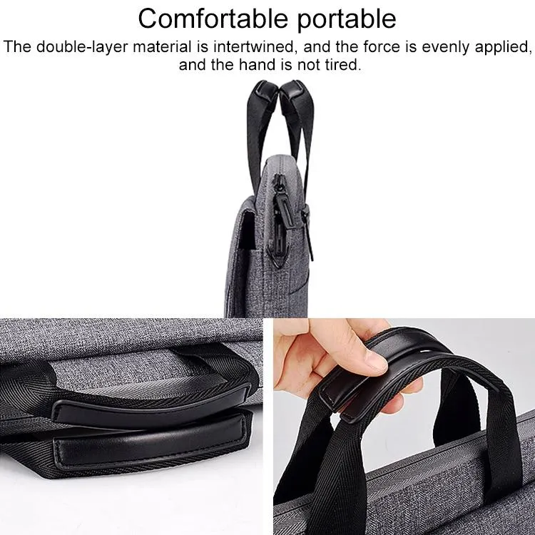 13.3 Inch Laptop Handheld Briefcase Storage Bag - no Shoulder Strap