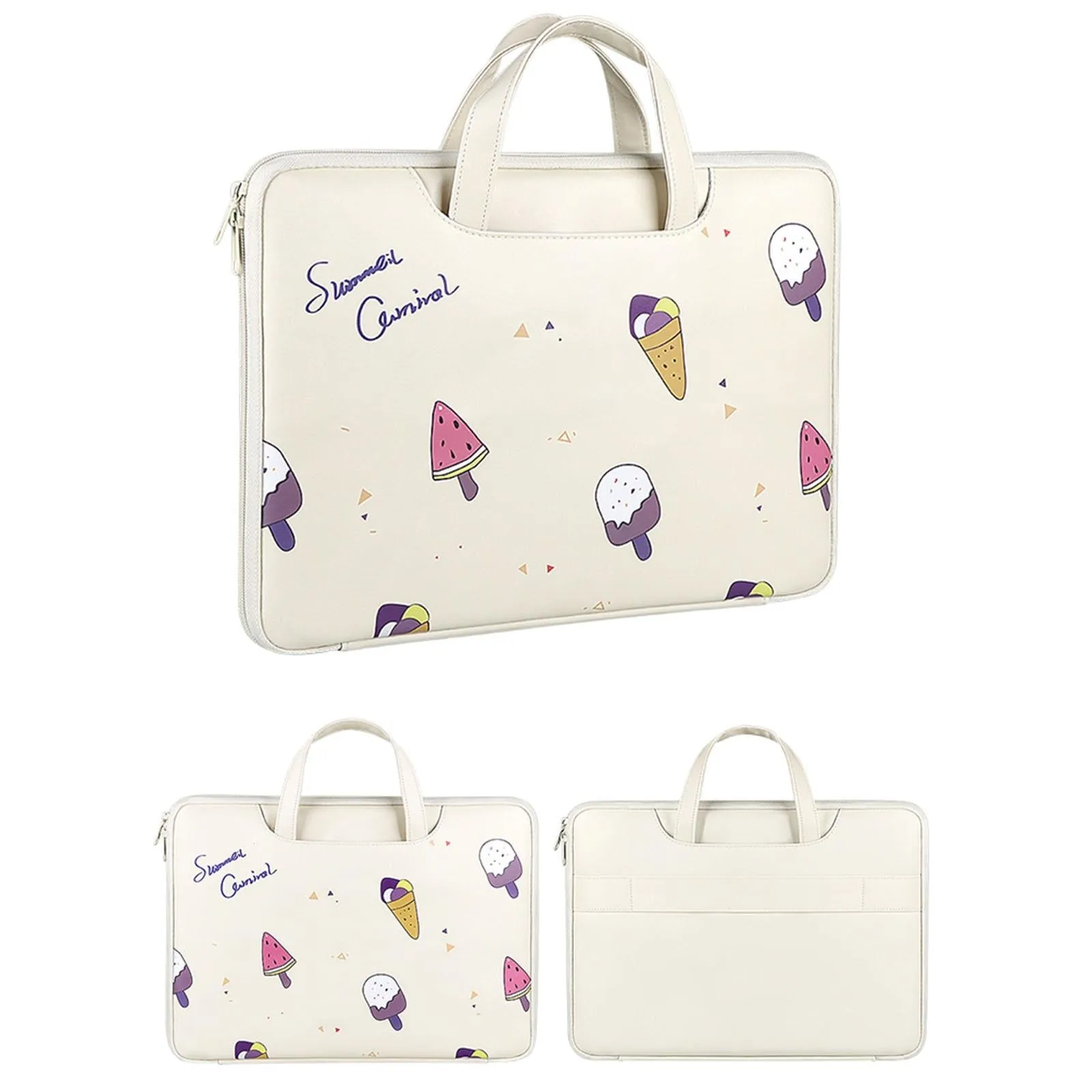 13.3 Inch Lightweight Printed Laptop Bag in Pu Material