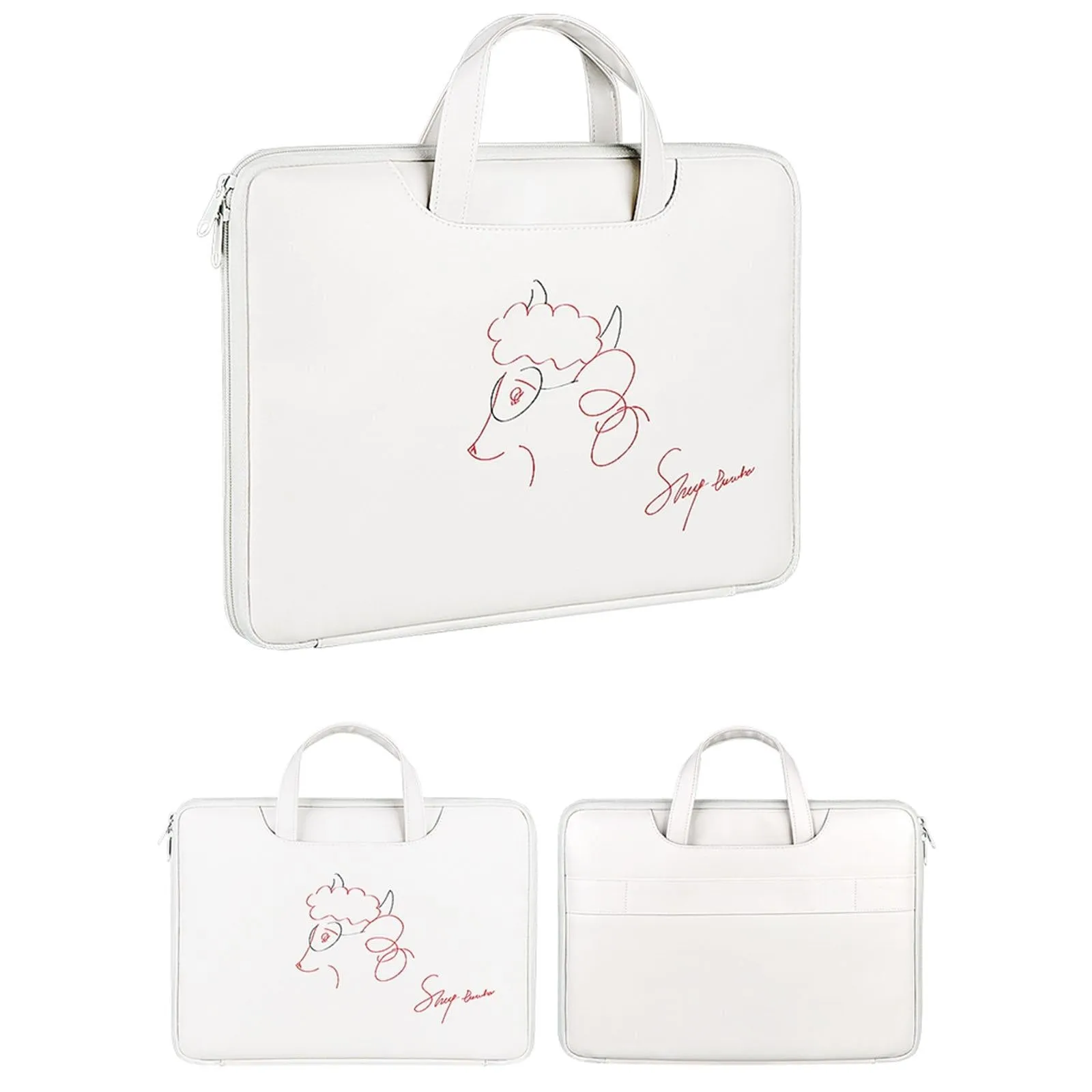 13.3 Inch Lightweight Printed Laptop Bag in Pu Material