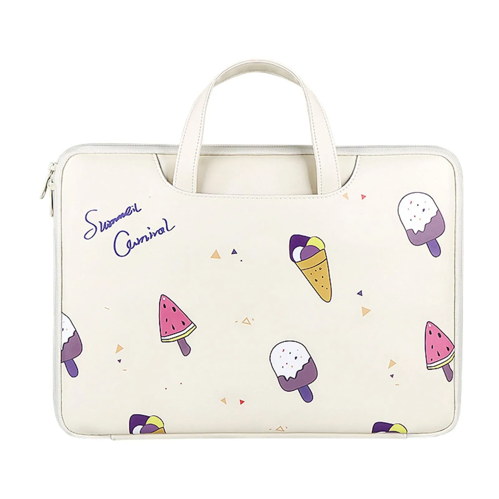 13.3 Inch Lightweight Printed Laptop Bag in Pu Material