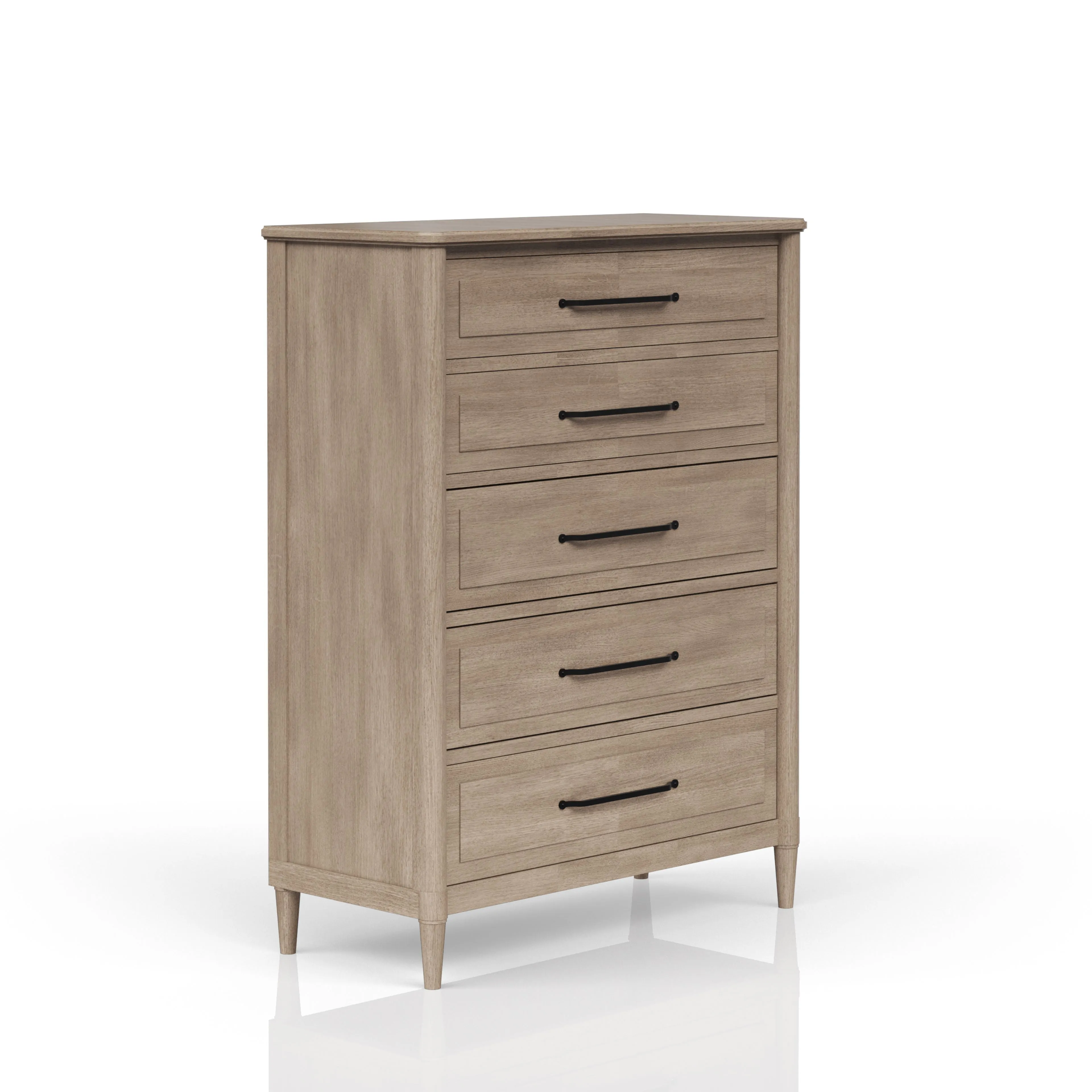 5 Drawer Chest - Sand by Couch.com
