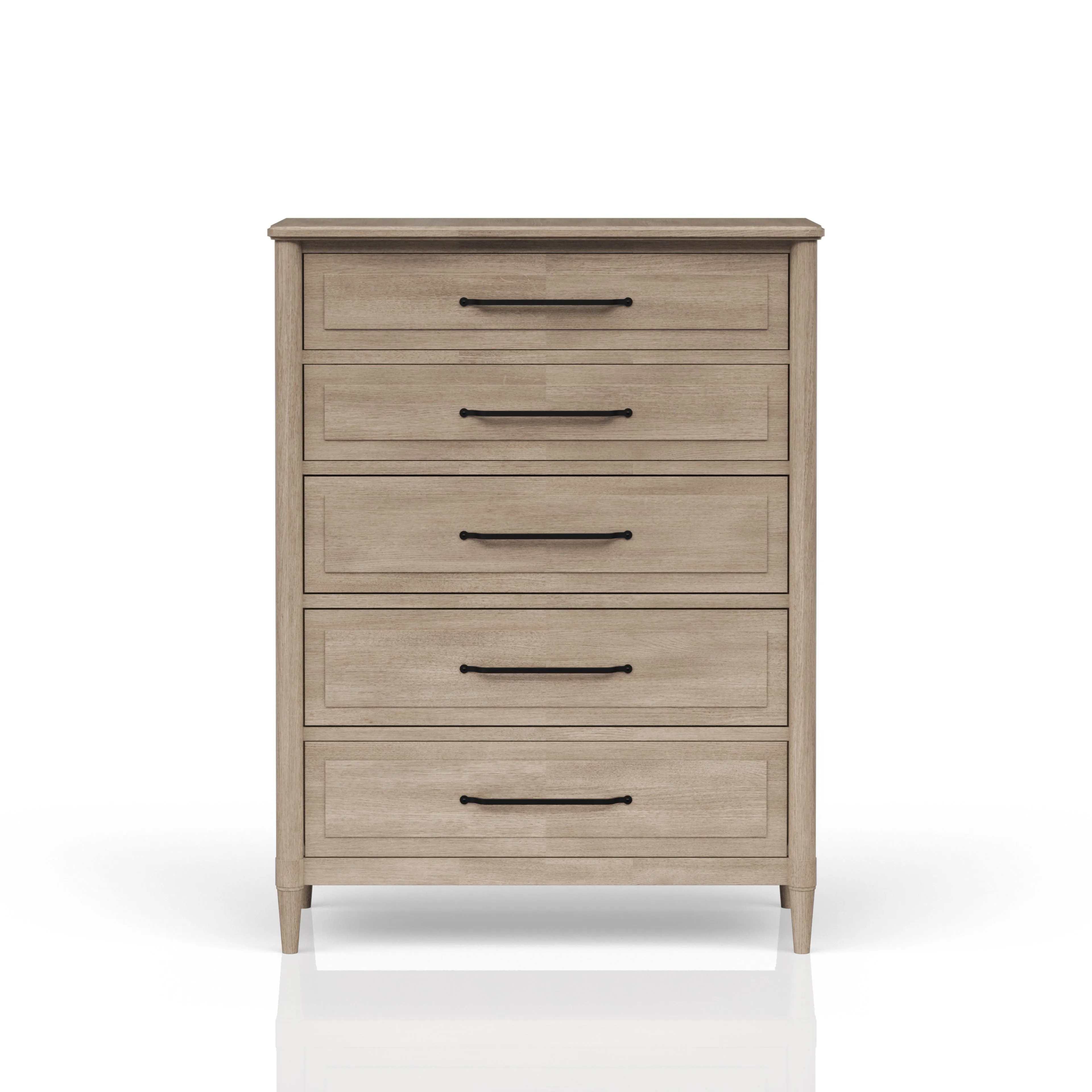 5 Drawer Chest - Sand by Couch.com
