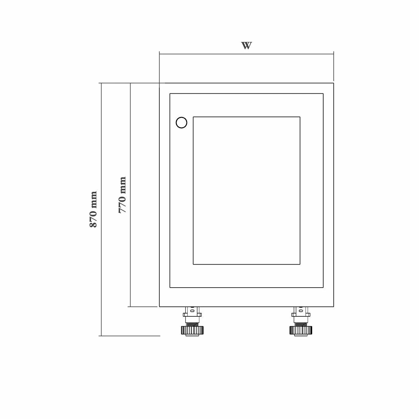 64L Bin Cabinet