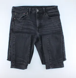 AMERICAN EAGLE BLACK JEANS MENS 30X34 PRE-LOVED
