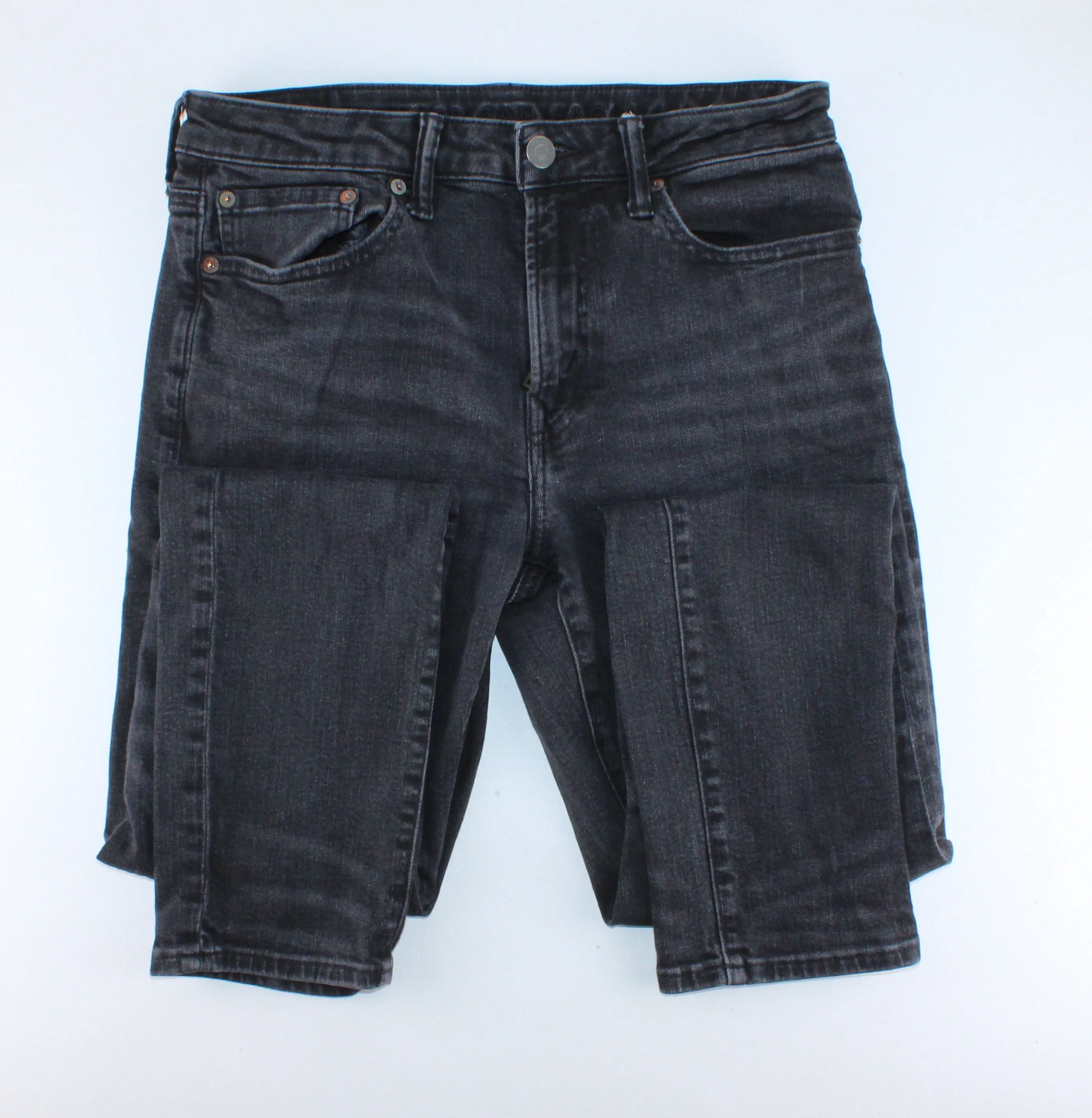 AMERICAN EAGLE BLACK JEANS MENS 30X34 PRE-LOVED