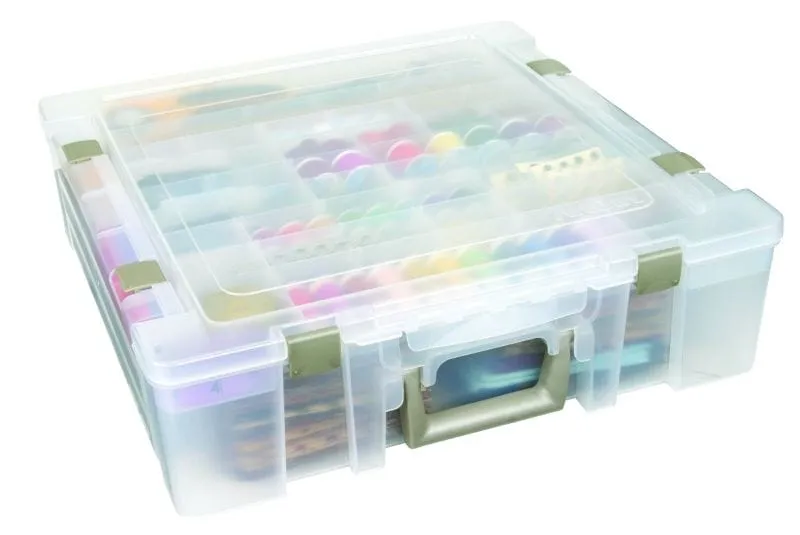 Artbin Super Satchel™ Deluxe-Divided Lid One Compartment Base, 6981AB