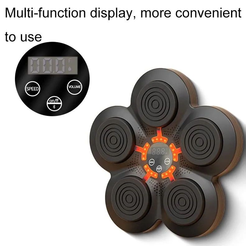 Bluetooth Music Boxing Machine With Wall Mount And Adult Gloves