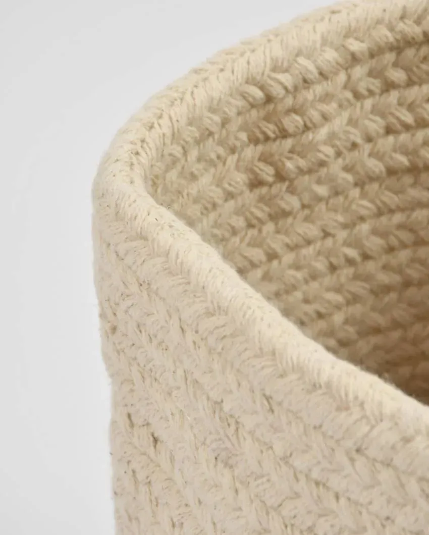 Braided Jute Storage Basket | Set of 3