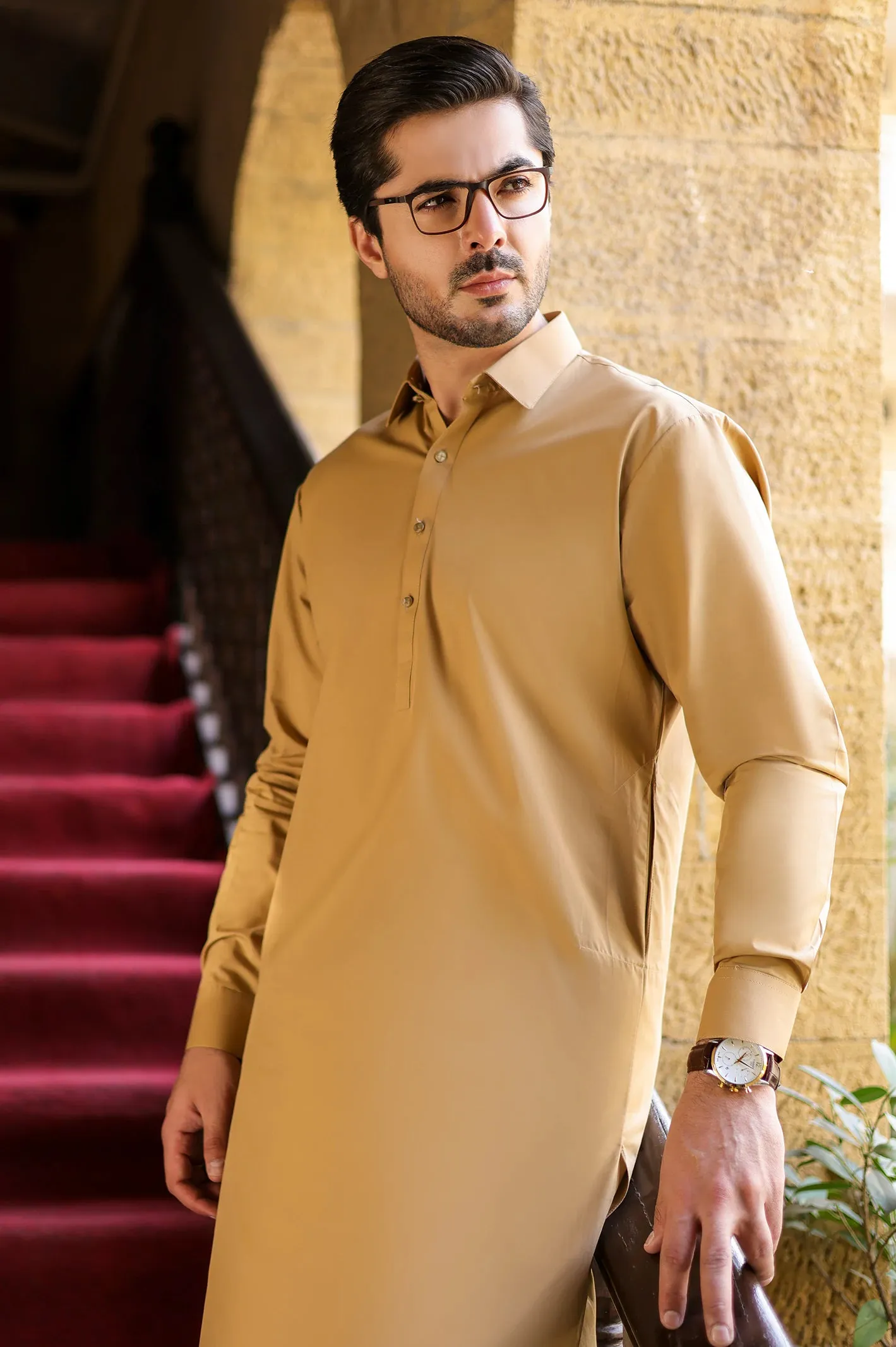 Brown Cotton Fabric