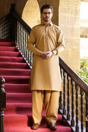 Brown Cotton Fabric