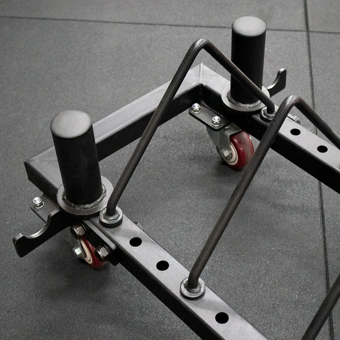 Bumper Plate Storage - Trolley