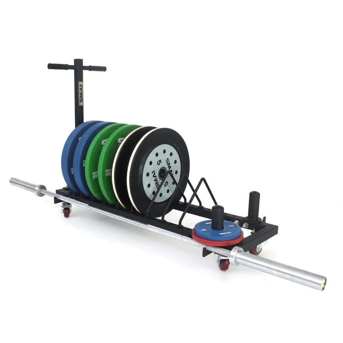 Bumper Plate Storage - Trolley
