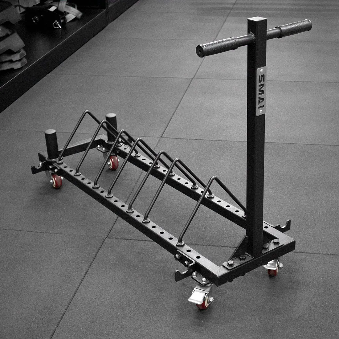 Bumper Plate Storage - Trolley