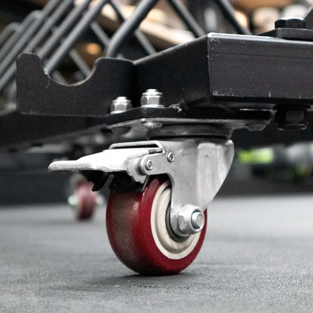Bumper Plate Storage - Trolley