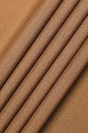 Camel Unstitched Fabric Suit