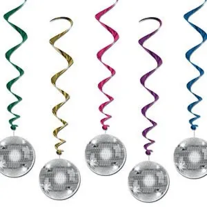 Disco Ball Hanging Decoration Whirls