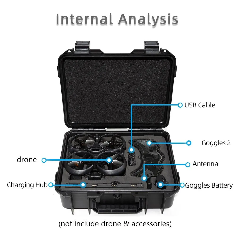 Durable Case for Dji Avata / Goggles 2 Pro - Perfect for Travel