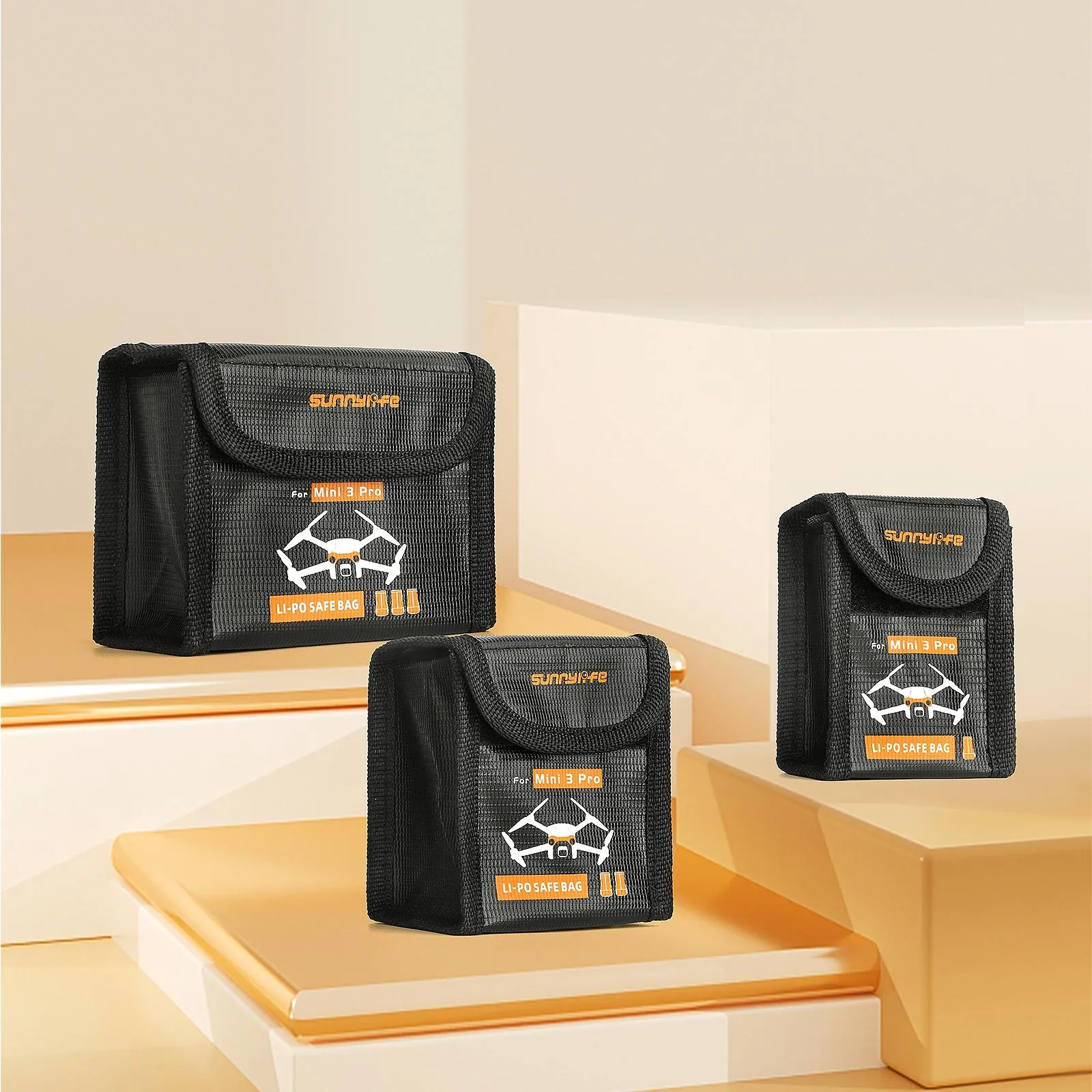 Explosion Proof Battery Bag for Dji Mini 3 Pro - Holds 1 Battery