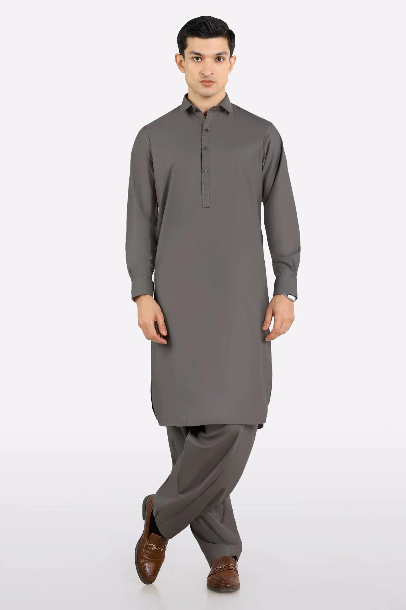 Grey 100% Cotton Fabric