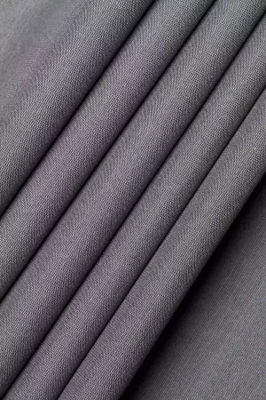 Grey Wash & Wear Fabric