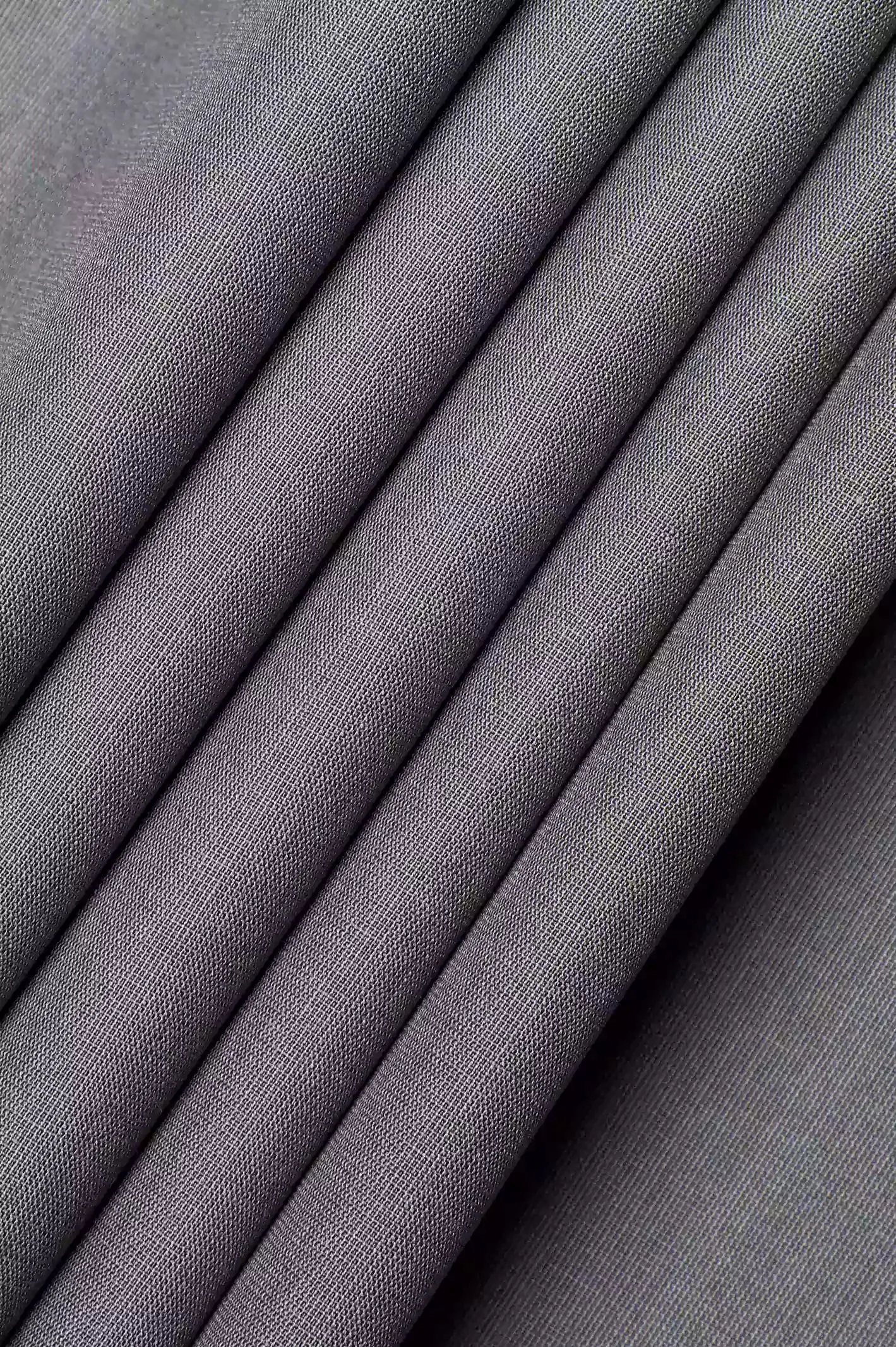 Grey Wash & Wear Fabric
