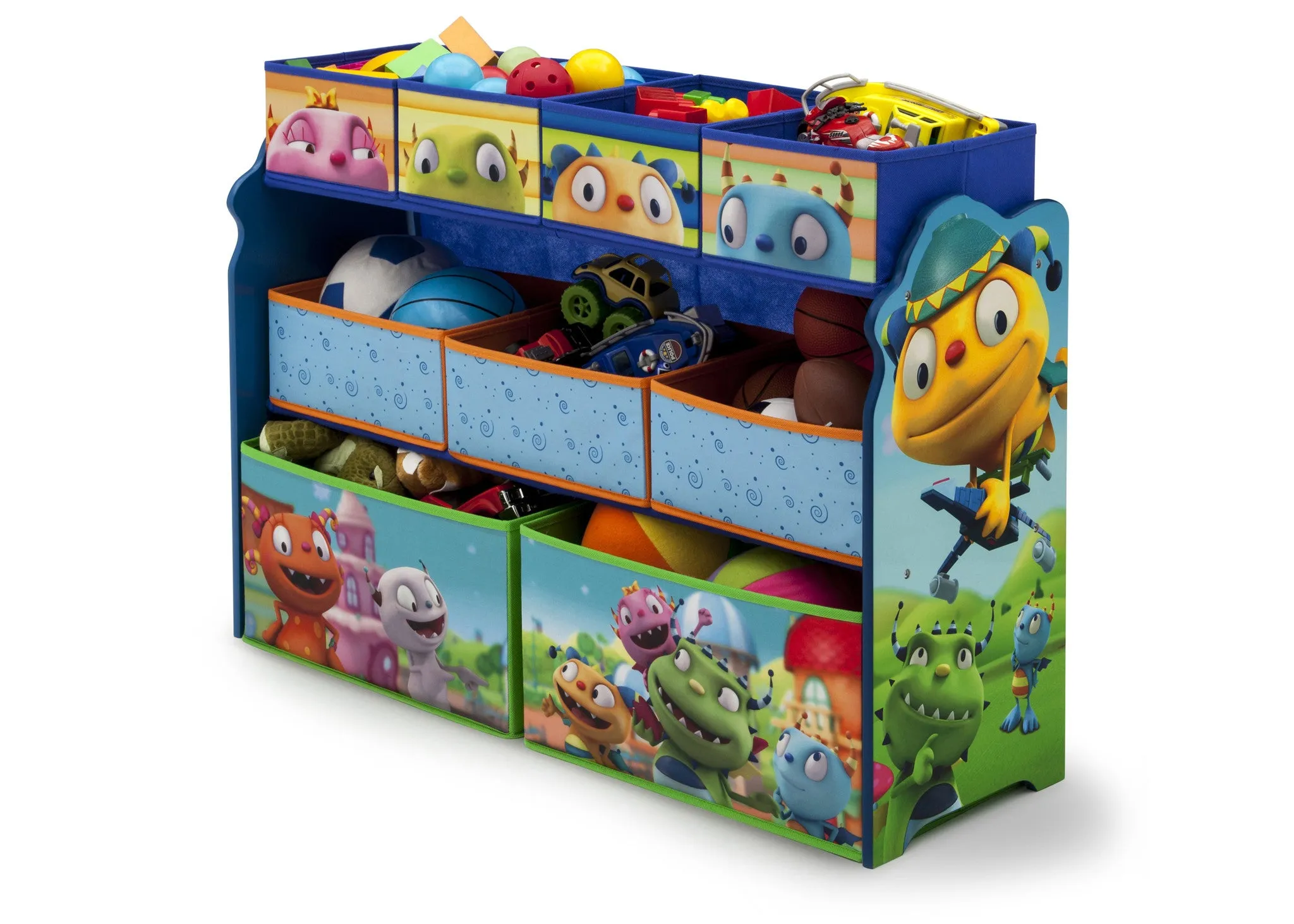 Henry Hugglemonster Deluxe Multi-Bin Toy Organizer