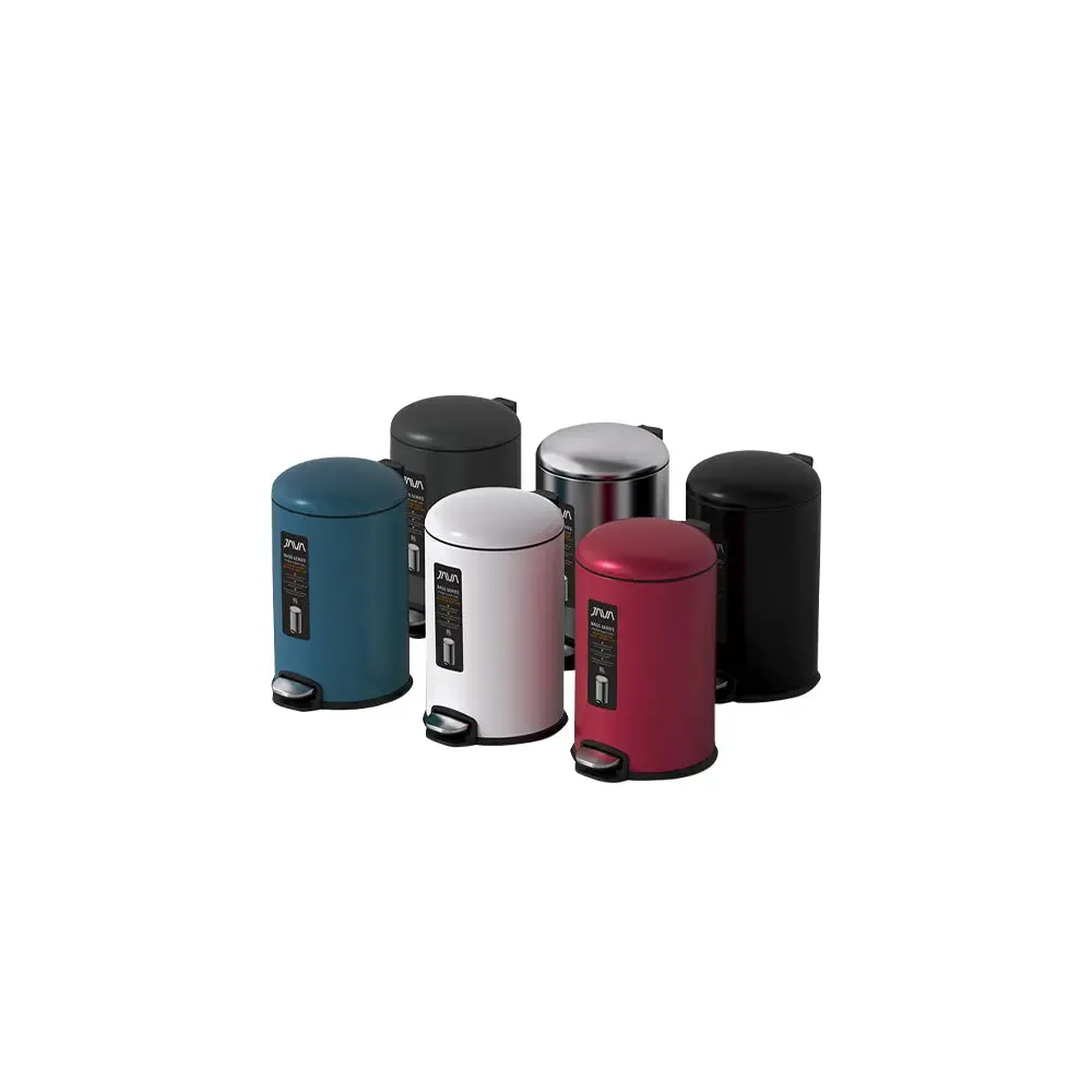 JAVA Dustbin | BASS | JH8853 | 5L, 8L, 12L, 20L, 30L | Step Bin | Soft Closing | Trash Bin | Dustbin