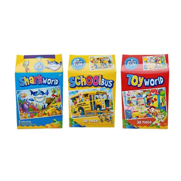 Jigsaw Fun 30 Piece Asst In Carry Case