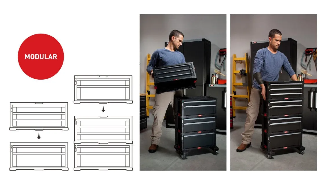 Keter  3 Drawers Tool Chest