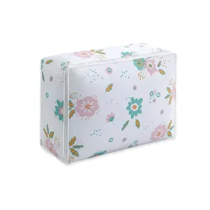 Kuber Industries Quilt Storage Bag | Underbed Storage Bag for Bedding-Blanket-Toy | Folding Comforter Organizer | Bedding Clothes Bag | Wardrobe Duvet Storage Bag | S ZH026MC | Multicolor