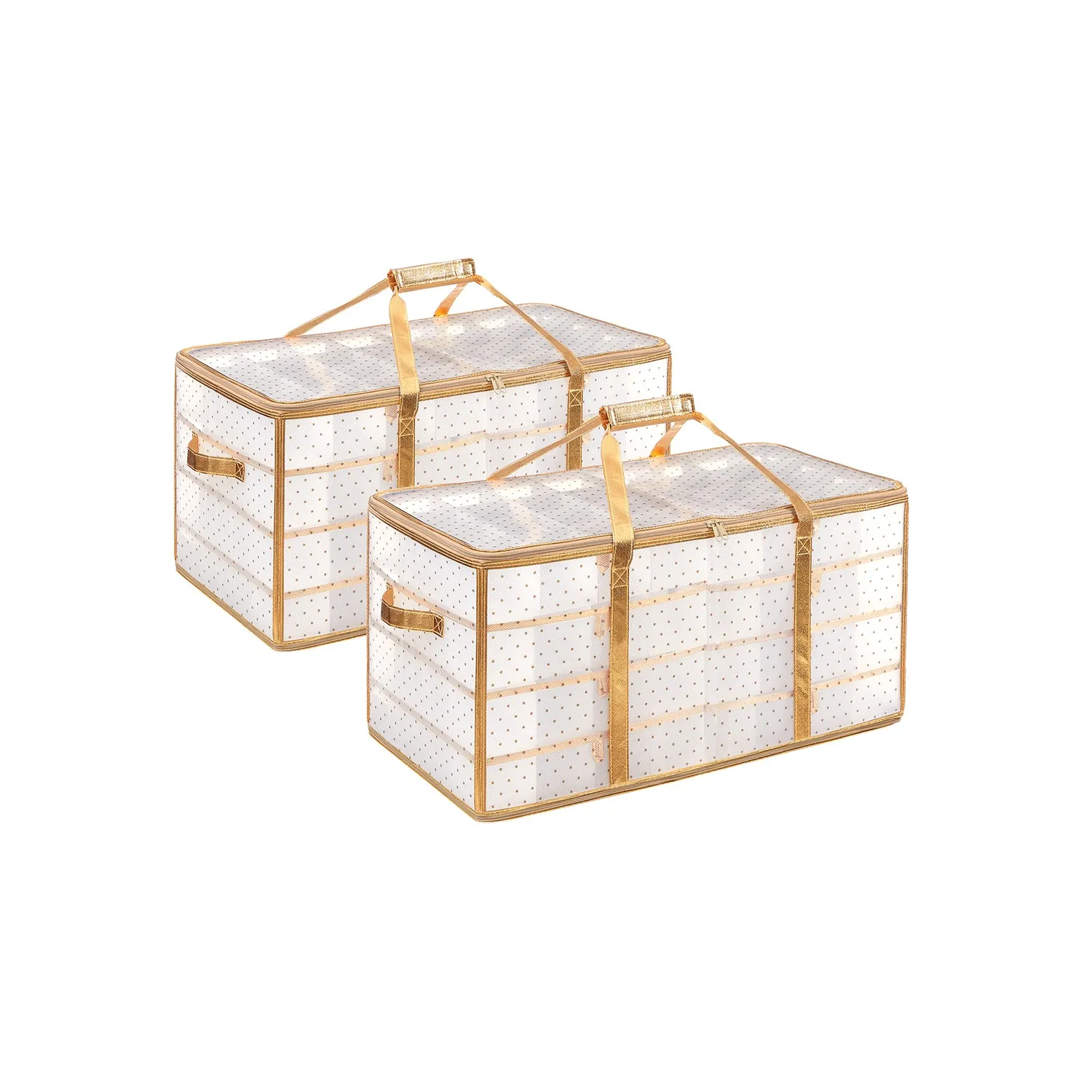 Large Plastic Christmas Storage Container with Lid