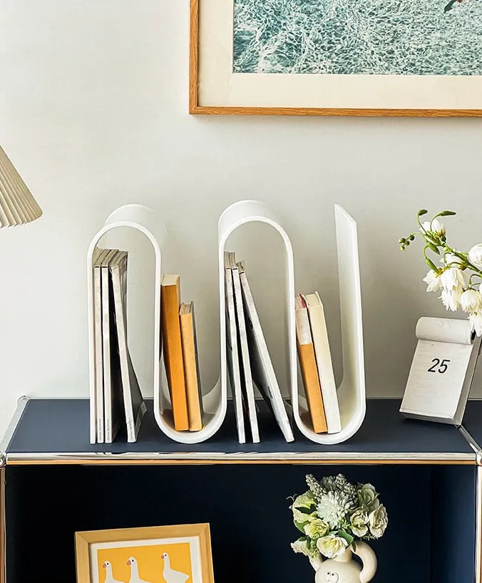 Modern Wave Rack Side Table