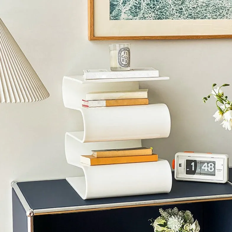 Modern Wave Rack Side Table