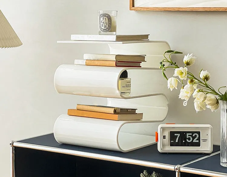 Modern Wave Rack Side Table