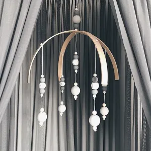 Nordic Baby Wooden Beads Mobile