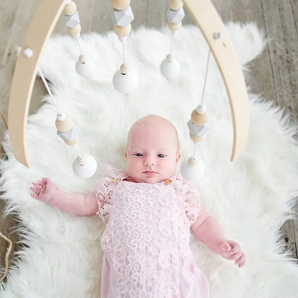 Nordic Baby Wooden Beads Mobile