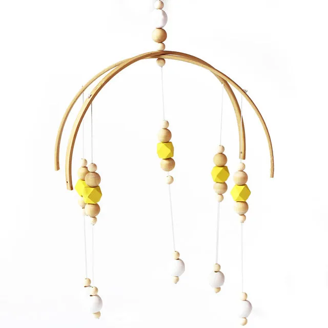 Nordic Baby Wooden Beads Mobile