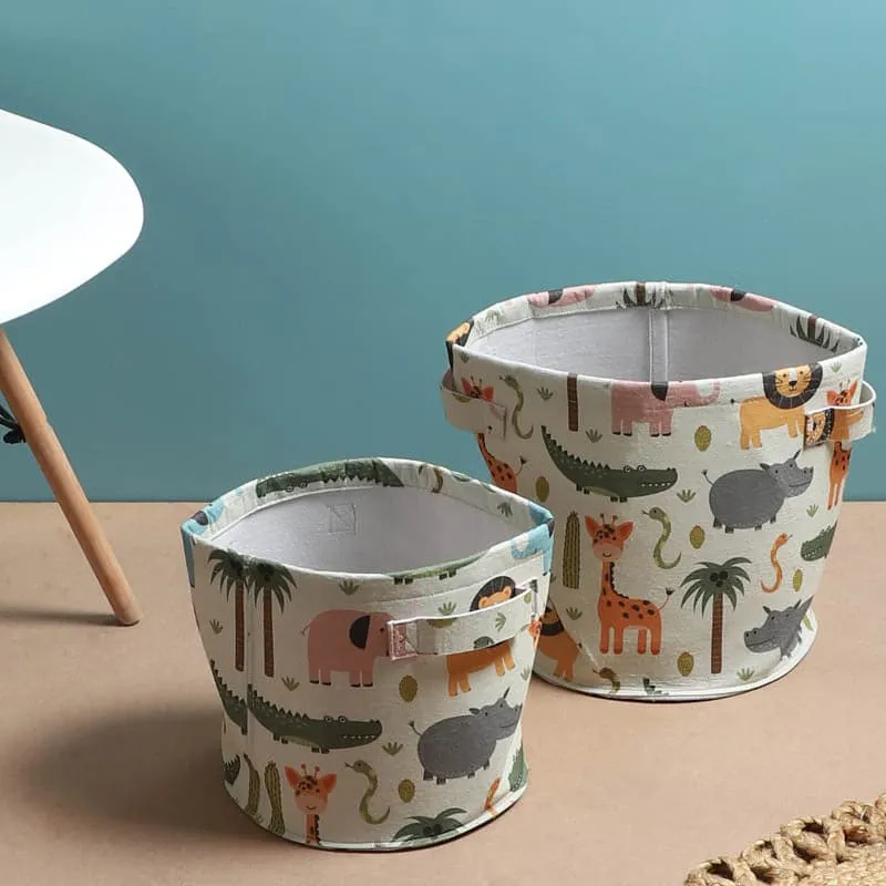 Orderly Oasis Storage Basket - Set Of Two