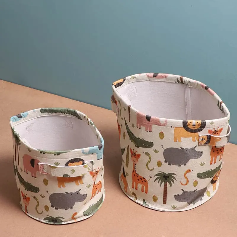 Orderly Oasis Storage Basket - Set Of Two