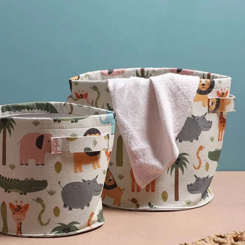 Orderly Oasis Storage Basket - Set Of Two