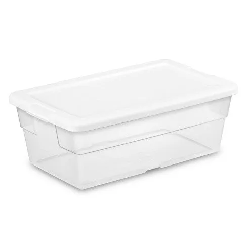 Sterilite  Storage Box With Lid 6qt 1pc