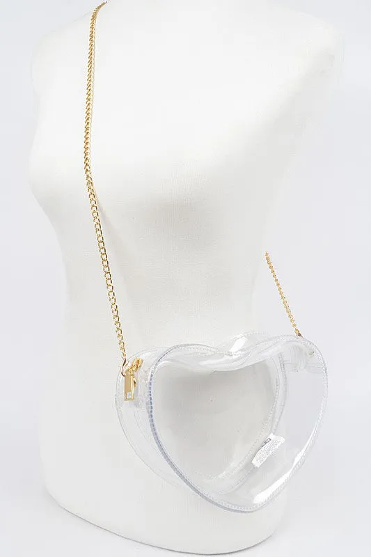 The ‘Clear Heart Shape Bag’