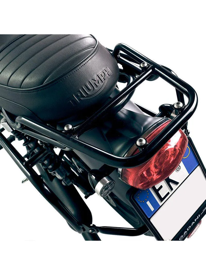 UNIT Garage ATLAS Rear Rack   Passenger Grip - Triumph Bonneville T120 2016 