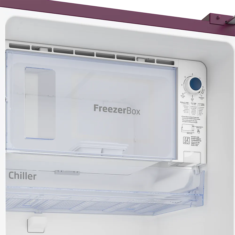 Voltas Beko RDC220B / W0FWE0M000UGD Refrigerator DC 185 L Fairy Flower 4 Star