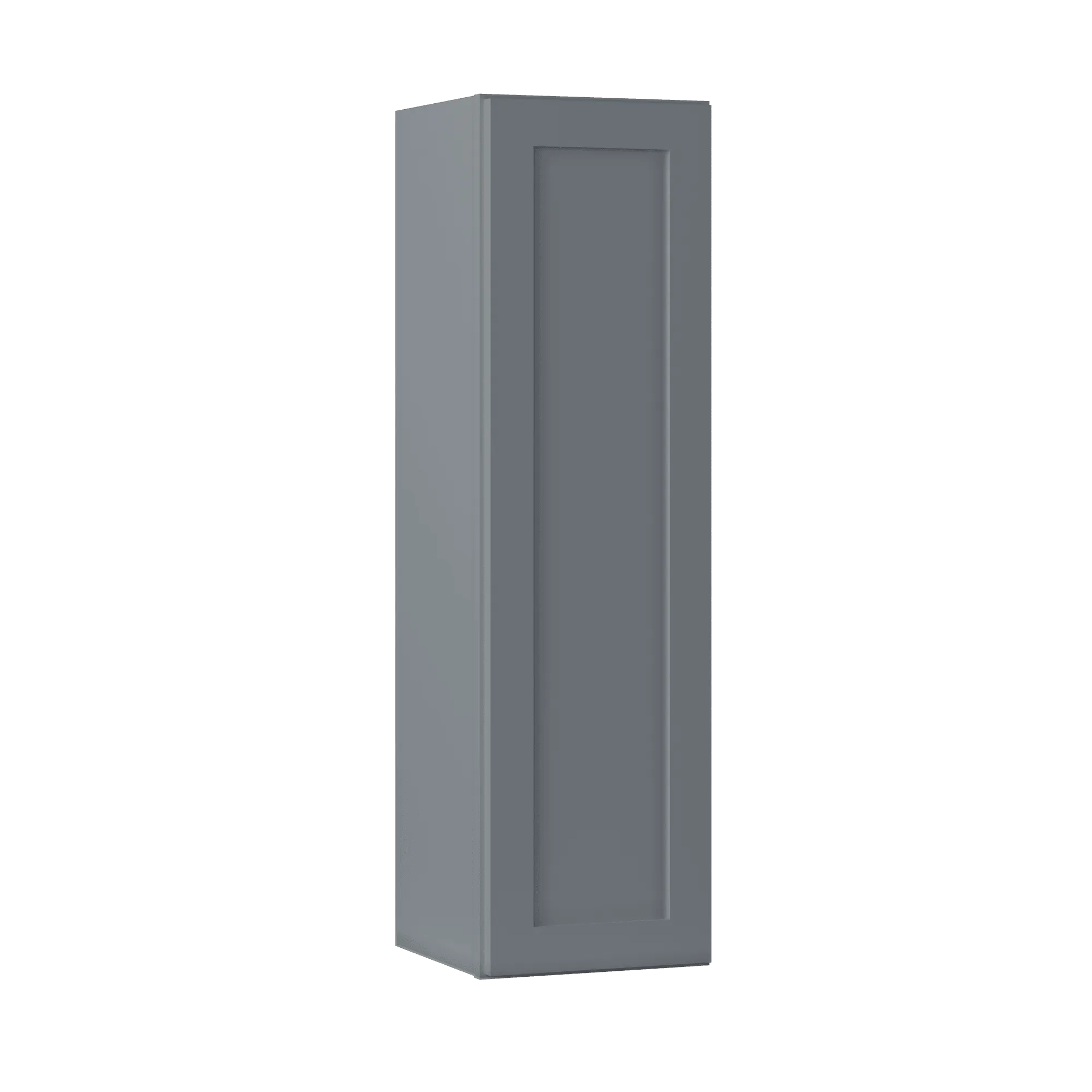 Wall Kitchen Cabinet W1242 Colonial Gray LessCare 12 in. width 42 in. height 12 in. depth