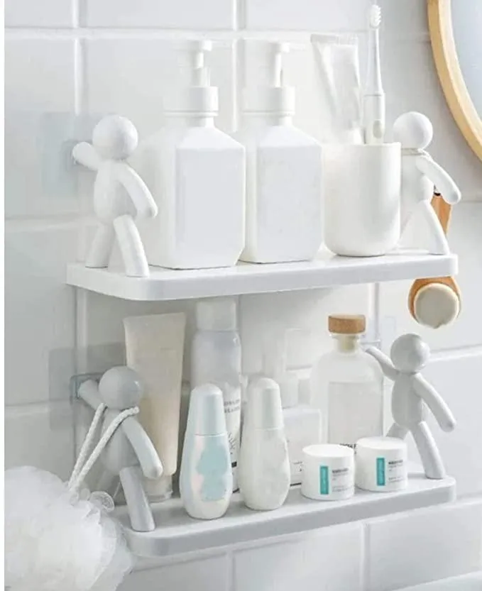 White Doll Shelf Storage Rack (Buy1 get 1)